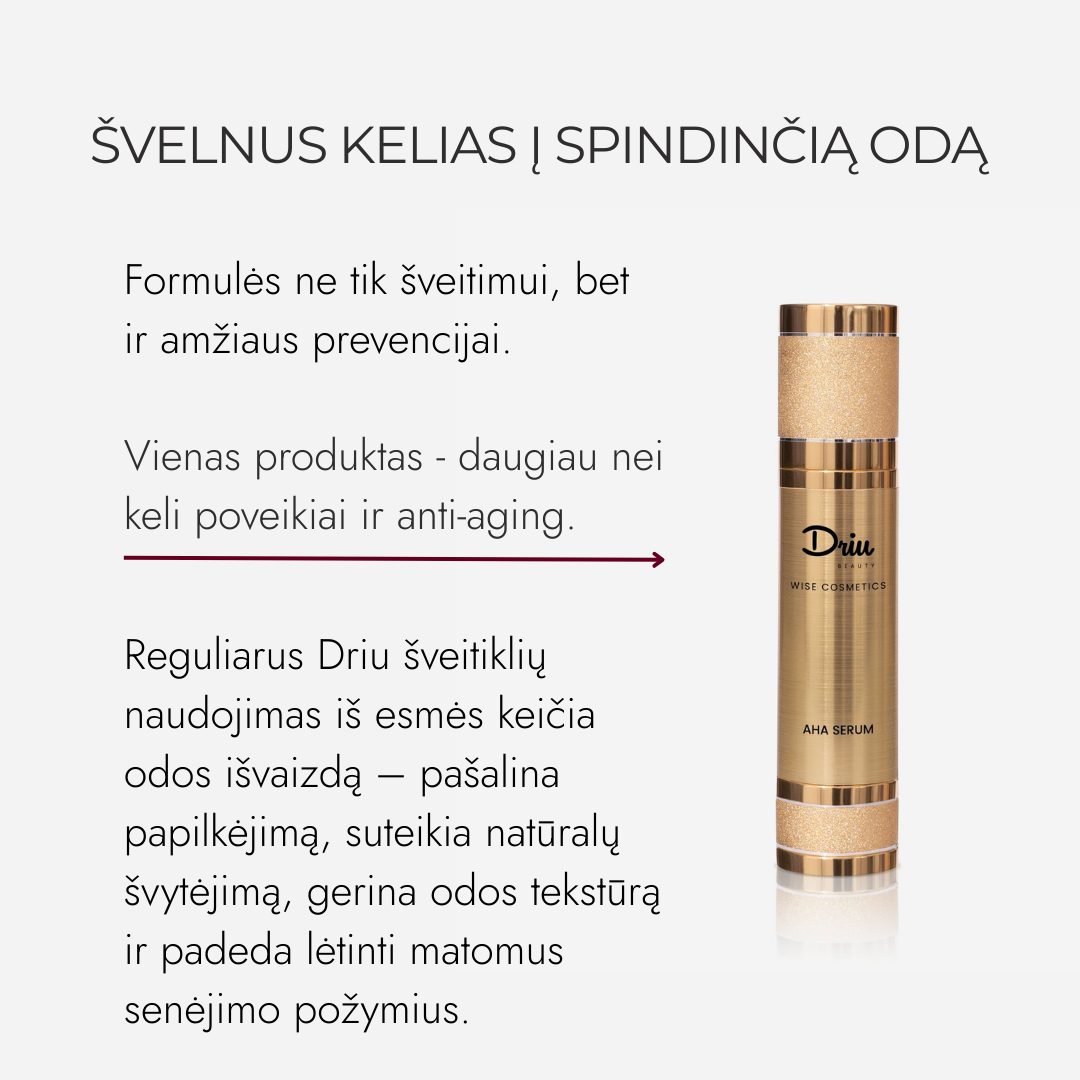 AHA Serums 10% Visiem Ādas Tipiem Ādas Mirdzumam