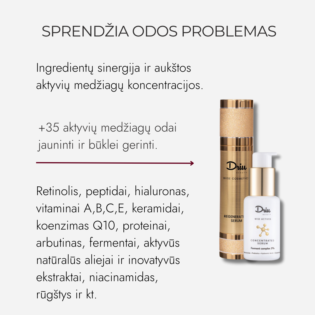 Koncentrēts 3 % Fermentu Serums Grumbu Mazināšanai