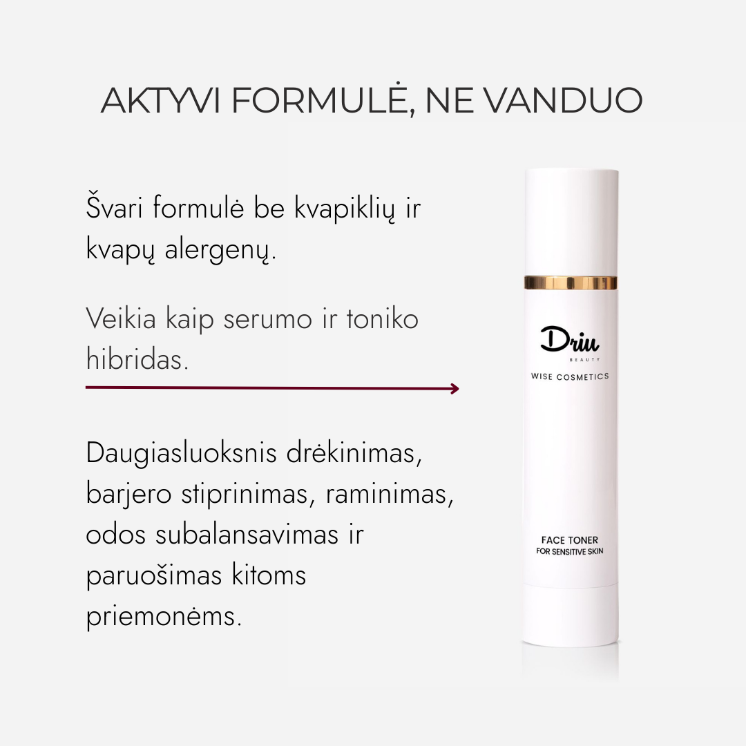 Sejas Toniks Jutīgai Ādai Wise Cosmetics, 120 ml