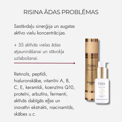 Koncentrēts 3 % Fermentu Serums Grumbu Mazināšanai