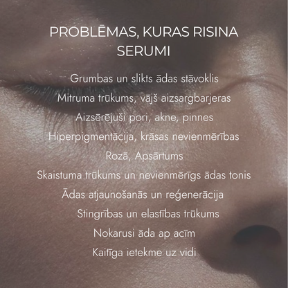 Koncentrēts 3 % Fermentu Serums Grumbu Mazināšanai
