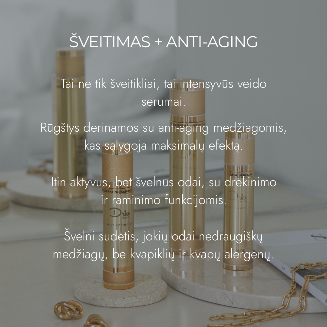 AHA Serums 10% Visiem Ādas Tipiem Ādas Mirdzumam
