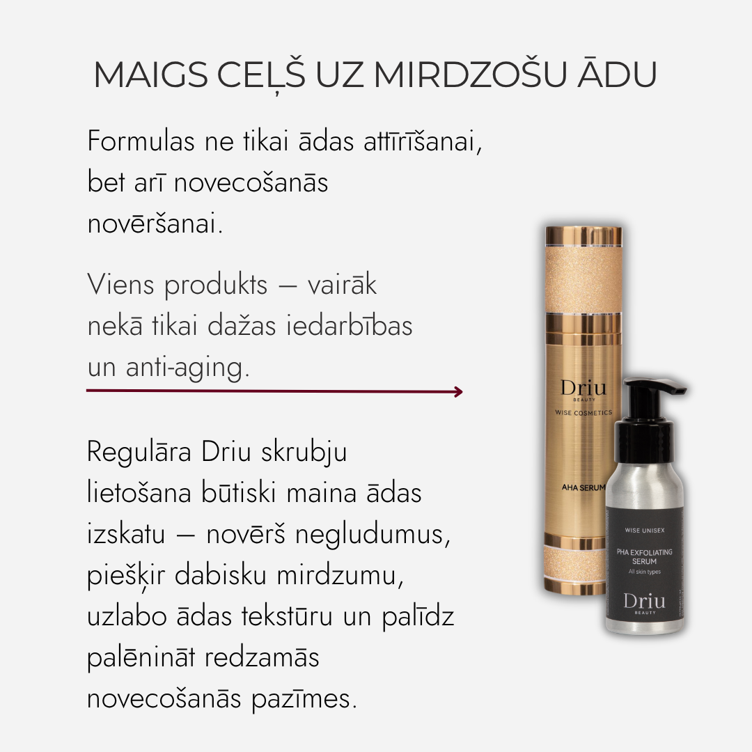 AHA Serums 10% Visiem Ādas Tipiem Ādas Mirdzumam