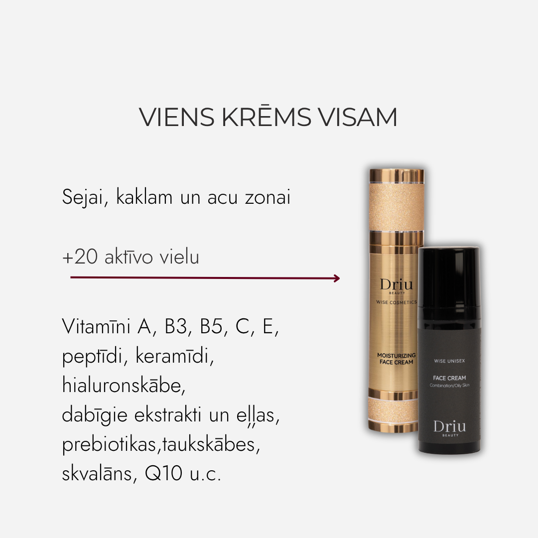 Sejas Krēms Wise Unisex Sausai un Normālai Ādai